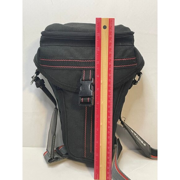 Kalimar Camera SLR shoulder bag v shaped pockets 12" x 9" x 3" black - Picture 14 of 16